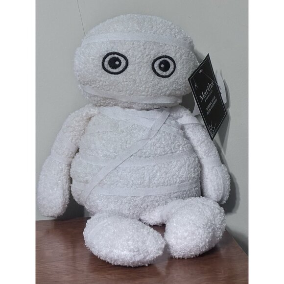 Martha Stewart Other - Martha Stewart 19” Mummy Halloween Decor Weighted Plush Buddy Home Decor